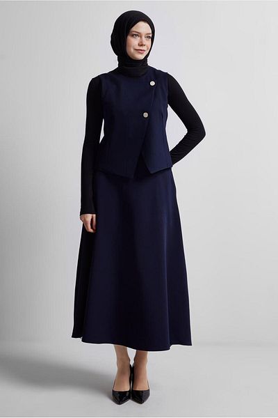 TRENDTESETTÜR Γυναικείο Navy Blue Action Suit T 3340