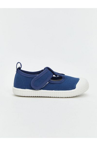 LC Waikiki Pantofi pentru primii pasi LCW STEPS Indigo Velcro pentru bebelusi