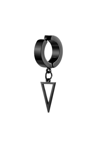 Choice AED69-2b 1 قطعة أقراط جديدة بمشبك على شكل حلقة للرجال والنساء من الفول...