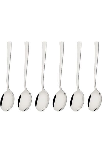 TRAMONTINA Since 1911, Made In Brazil - 6pc. Soup Spoon Set Oslo