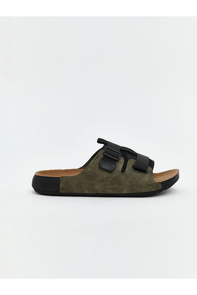 LC Waikiki Suede Look Men's Slippers