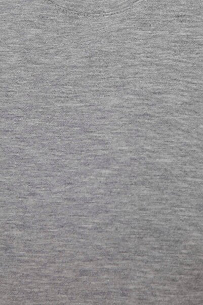 W Collection Gray Crew Neck T-Shirt
