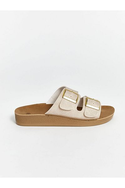 LC Waikiki Double Striped Women's Slippers