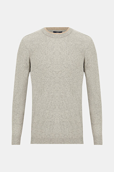W Collection GRAY KNITWEAR SWEATER