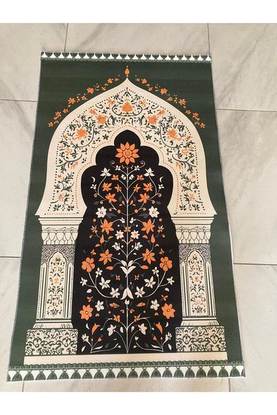 Savana Hajj Umrah Gift Prayer Rug Non-Slip Base 70X120