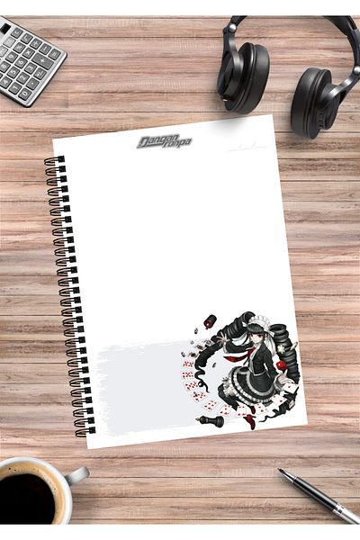 mertfigur Danganronpa Anime Spiral Notebook A5 (50 Sheets)