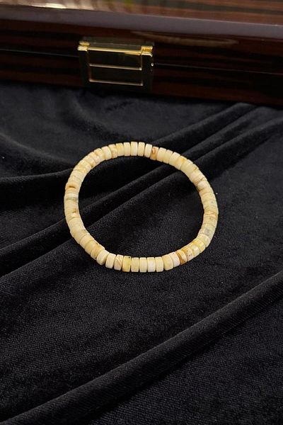 dergah tesbih Special Design Drop Amber Bracelet