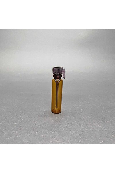 JUIWI 5 ADET 1 CC AMBER ÇUBUKLU CAM ŞİŞE PLASTİK TIPALI BOŞ GÜL YAĞI HACI MİS...