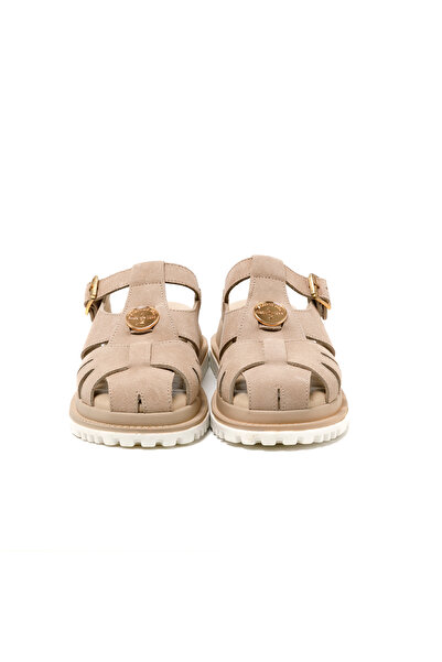 John May Kadın / Kız Terlik RC-25Y-201-M13 John May Bej Süet