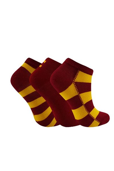 Şirin Cute Fan Kids Socks 3 Pieces -Galatasaray Fan Socks