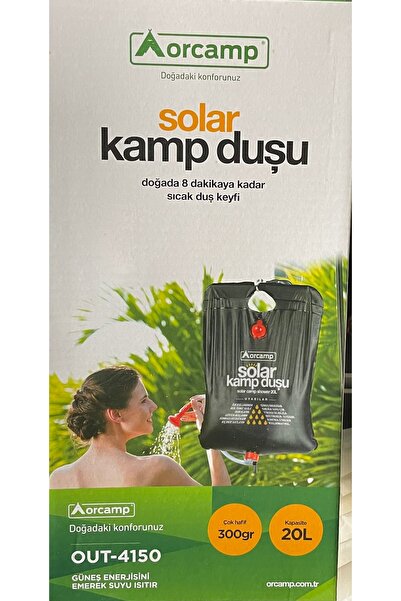NURGAZ SOLAR KAMP DUŞU