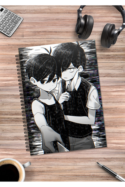 mertfigur Caiet cu spirală Omori Anime A5 (50 coli)