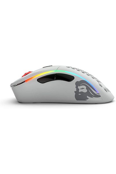 Glorious Model D- Wireless Mouse, 67g, RGB, White