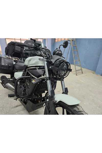 Kawasaki KAWASAKİ ELİMİNATÖR 500 ÖN FAR KORUMA DEMİRİ