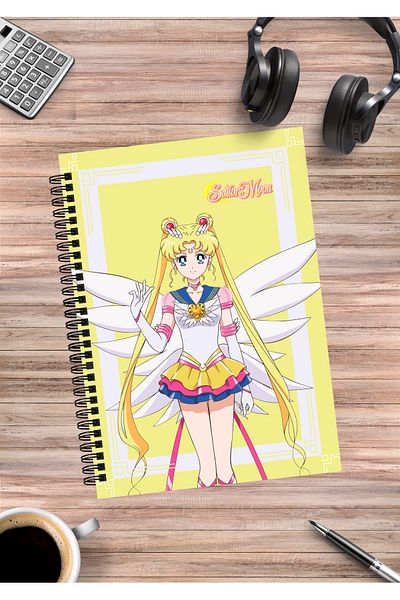 mertfigur Sailor Moon Anime Spiral Notebook A5 (50 Sheets)