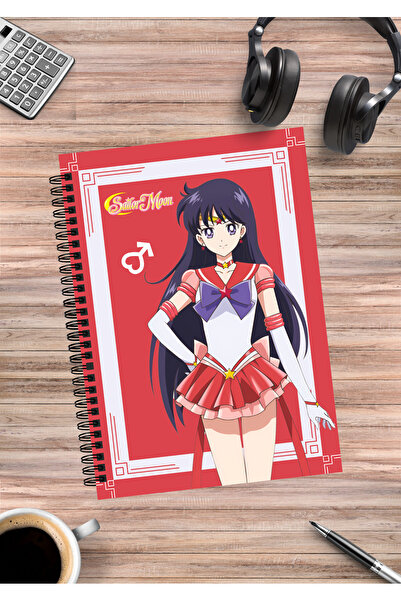 mertfigur Caiet cu spirală Sailor Moon Anime A5 (50 coli)