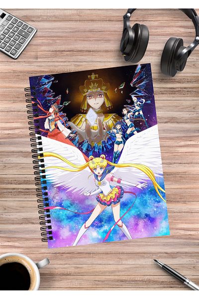 mertfigur Sailor Moon Anime Spiral Notebook A5 (50 Sheets)