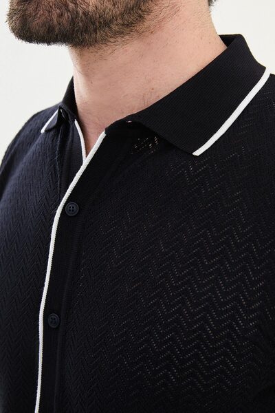 Mcr ТРИКО ПОЛО З ПЕРЕДНІМИ ГУДЗОЧКАМИ