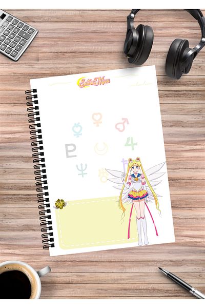 mertfigur Sailor Moon Anime Spiral Notebook A5 (50 Sheets)