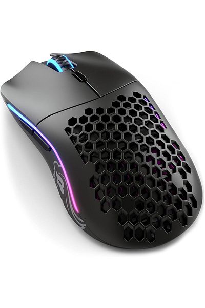 Glorious Model O- Wireless Mouse, 65g, RGB, Black