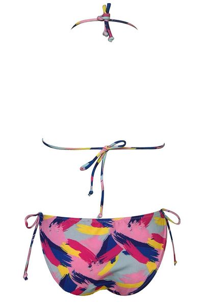 DEEP BEACH Triangle String Bikini Set