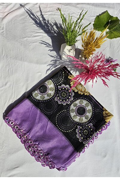 Butik El Yapımı Oyalı Tülbent – Şık ve Zarif Başörtüsü