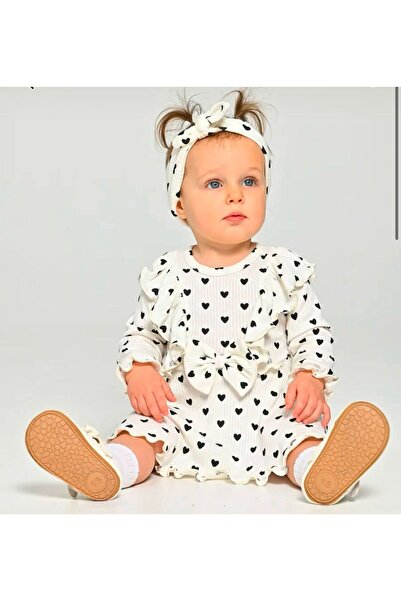 OTTO BABY 100% COTTON HEART PRINTED REPORT COMBED COTTON SET