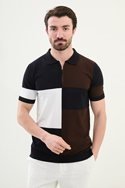 Mcr ТРИКО ПОЛО З ЗАСТІБКОЮ НА КРАТКОМУ КОМИ