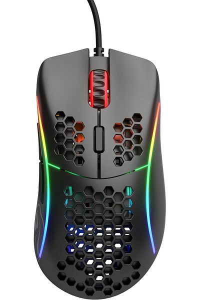 Glorious Model D Wired Mouse, 68g, RGB, Black