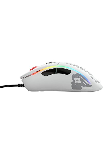 Glorious Model D- Wired Mouse, 61g, RGB, White
