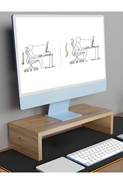 KOBİÇ Kobiç Bilgisayar Monitör  Altlığı Yükselticisi 45 x 25 x 11,8  cm