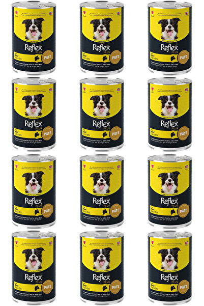 Reflex Plus Parça Dana Etli Ezme Yetişkin Köpek Konservesi 395gr - 12 Adet