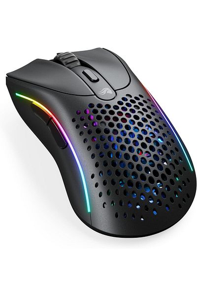 Glorious Model D 2 Wireless Mouse, 66g, 26K DPI, Black