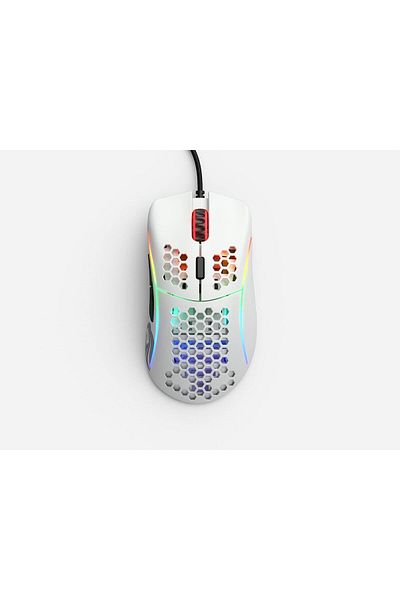 Glorious Model D Wired Mouse, 68g, RGB, White