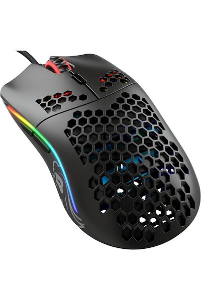 Glorious Model O- Wired Mouse, 58g, RGB, Black