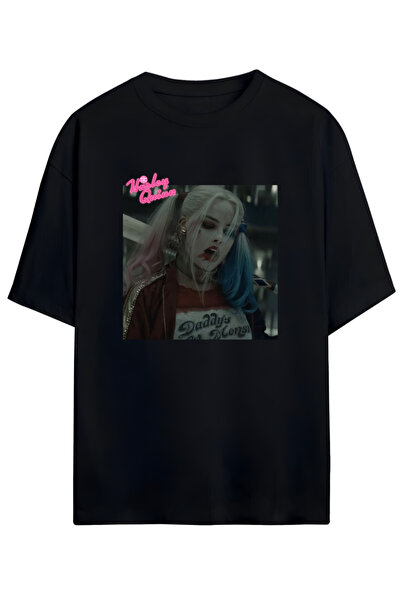 PERISENSE تي شيرت قطني ممشط كبير الحجم 100% قطن - تي شيرت صيفي مريح وفضفاض مط...