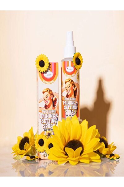 the balm Twice As Nice Astarlama ve Makyaj Sabitleme Spreyi Seal The Deal alk...