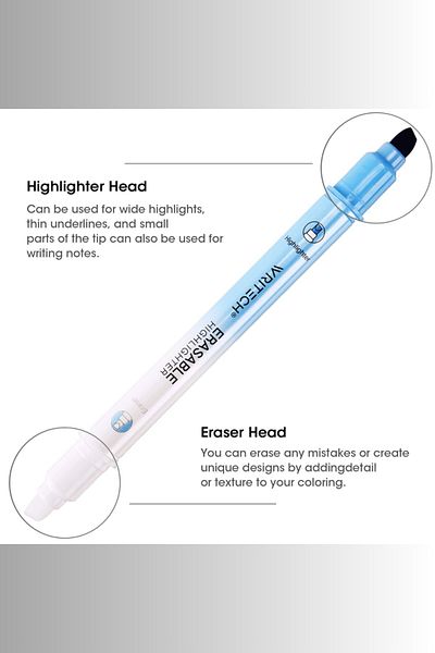 Writech Yellow Erasable Highlighter W-822