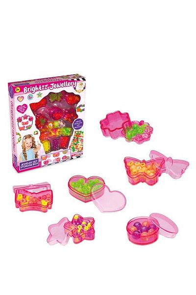 DEDE Children's Educational and Fun Jewelry Design Set with Storage Box
