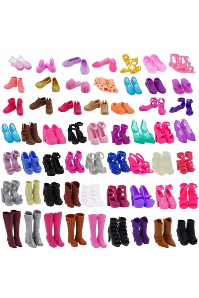 Choice 10 قطع أثاث لدمية باربي، ملابس، إكسسوارات، سرير، مرآة، 1/6 ديكورات بيت الدمية، دمية بي جي دي