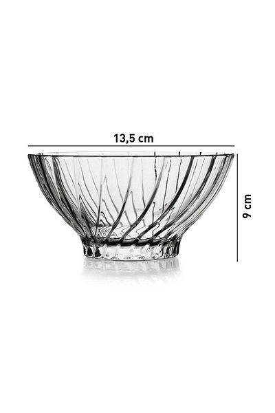 Paşabahçe Bouquet Glass Bowl, 455 Cc |   4 Pieces