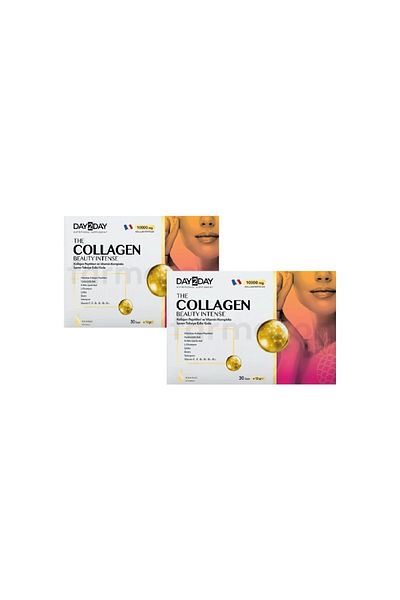 DAY2DAY The Collagen Beauty Intense Pineapple Flavored 30 Sachets X 2 Boxes
