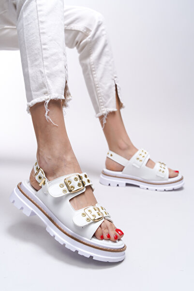 Riccon Ysalitia Women's Sandals 0012120   White