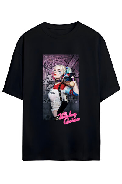 PERISENSE تي شيرت قطني ممشط كبير الحجم 100% قطن - تي شيرت صيفي مريح وفضفاض مط...