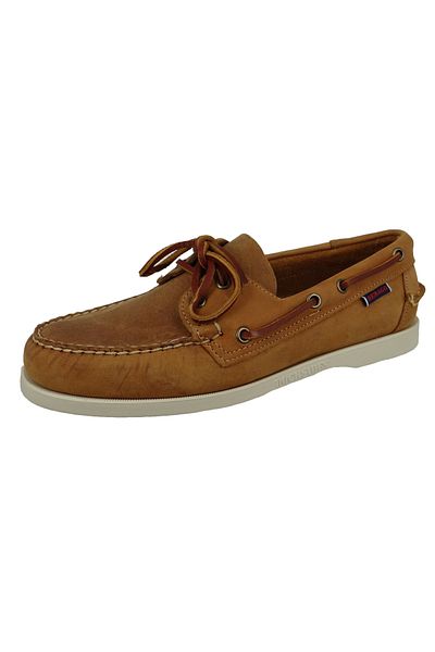 Sebago Portland Crazy Horse 70015H0 Herren Halbschuhe Segel-/Bootsschuhe Leder Braun 912 Brown Tan