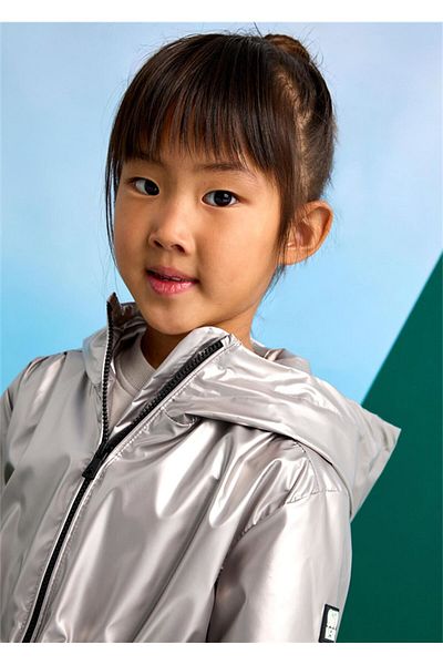 MAYORAL Girl's Hooded Raincoat 3411