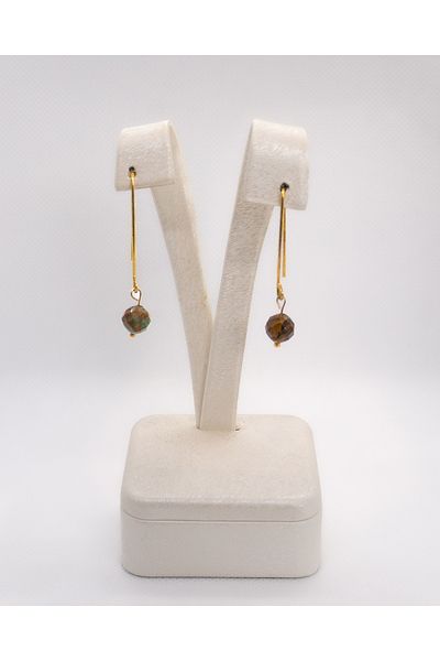 Luna Opal Natural Stone Earrings