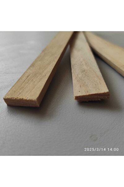 Marangozi 4mmx17mm  75 cm Ahşap Çıta 10 Adet