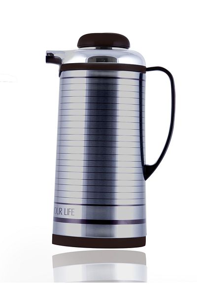 British Chef 1.6L Double-Walled Glass Vacuum Insulated Flask – Ideal for Social Events