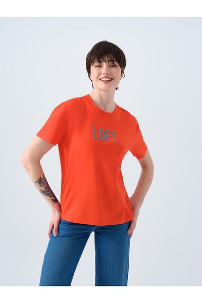 Loft Red Women's T-Shirt 2039263